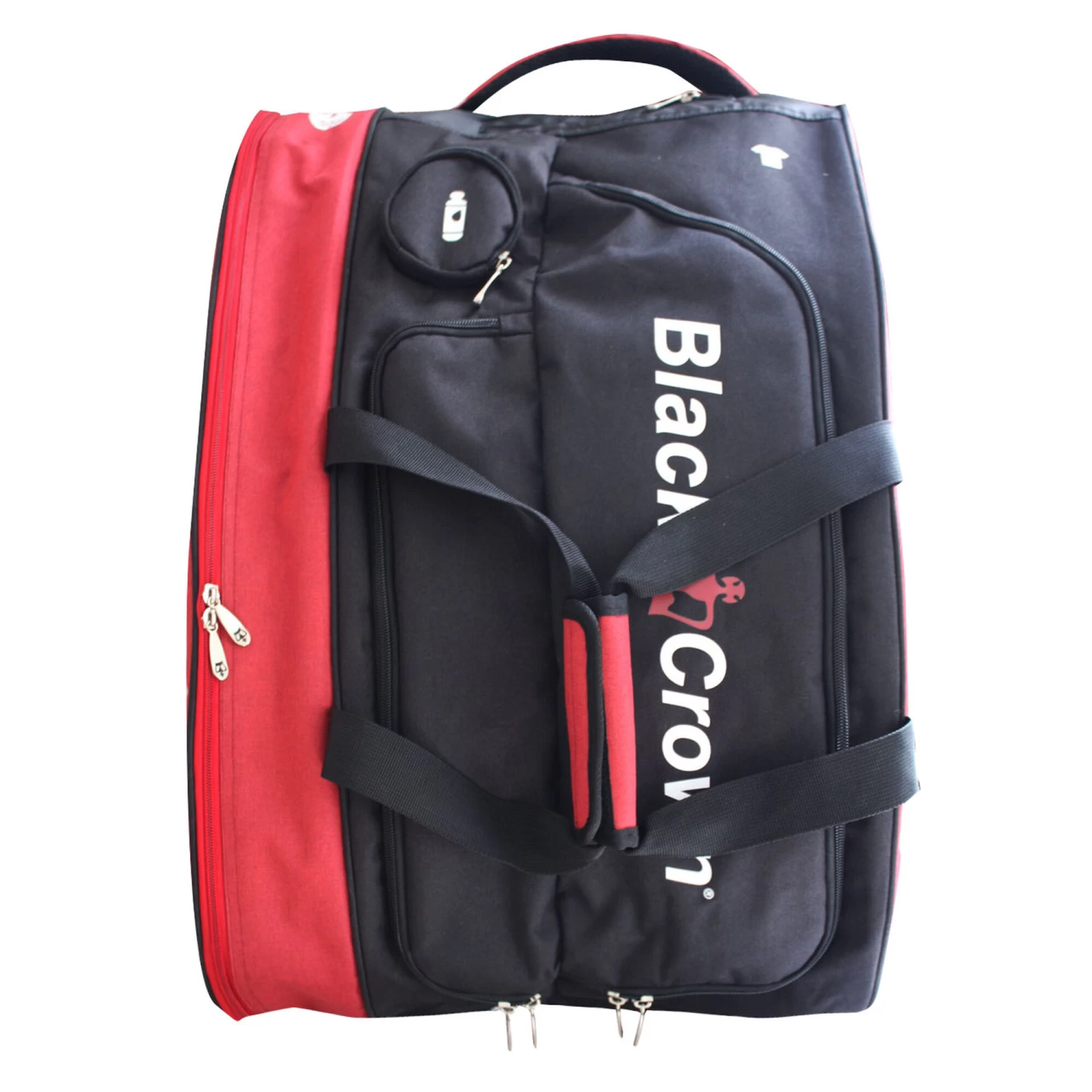 BLACK CROWN Calm 2020 Padel Racket Bag - Red, Black 5 BLACK CROWN Calm 2020 Padel Racket Bag - Red, Black - Image 3