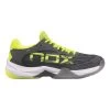 NOX AT10 Lux Padel Shoe Men - Grey, Neon Yellow -Tennis Serie Store 00001000 0 1 2