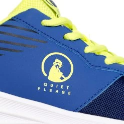 Courtstyler Lace Up All Court Shoe Kids - Blue, Yellow 14 Courtstyler Lace Up All Court Shoe Kids - Blue, Yellow -Tennis Serie Store 00001000 10 1
