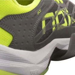 NOX AT10 Lux Padel Shoe Men - Grey, Neon Yellow -Tennis Serie Store 00001000 11