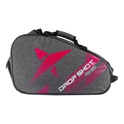 DROP SHOT Ambition Padel Racket Bag - Grey, Pink -Tennis Serie Store 0000300000 0 1 5