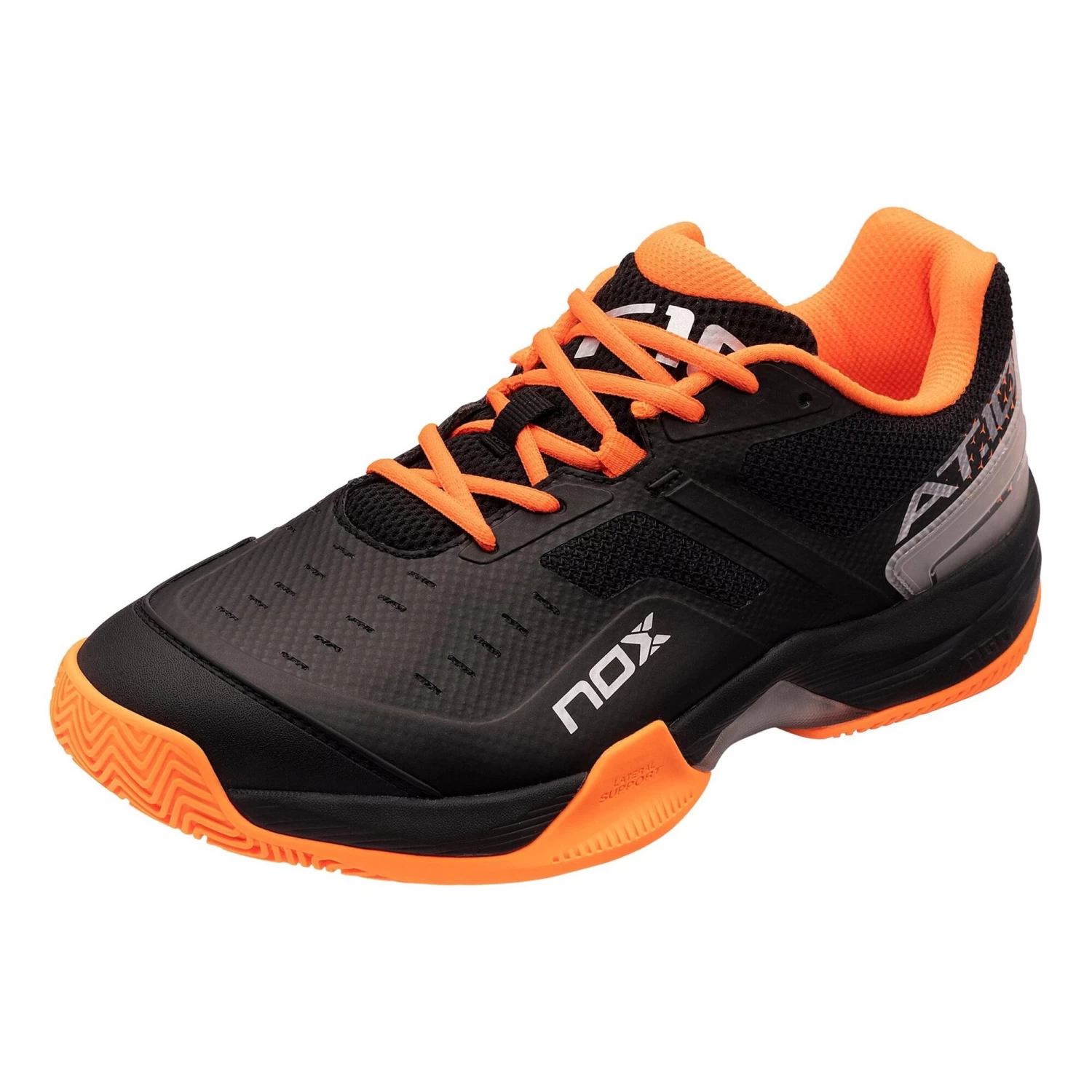NOX AT10 Padel Shoe Men - Black, Orange 9 NOX AT10 Padel Shoe Men - Black, Orange - Image 7