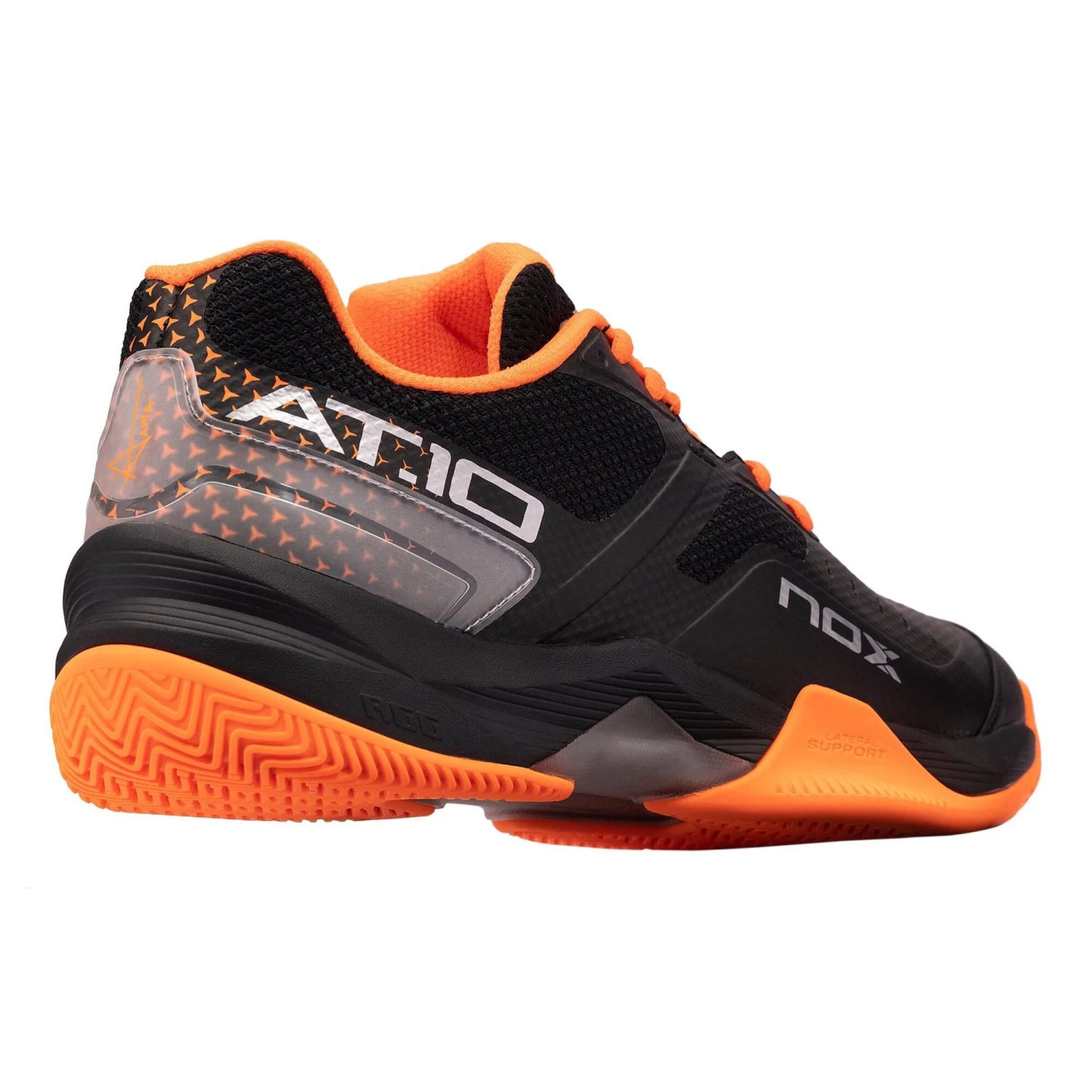 NOX AT10 Padel Shoe Men - Black, Orange 10 NOX AT10 Padel Shoe Men - Black, Orange - Image 8