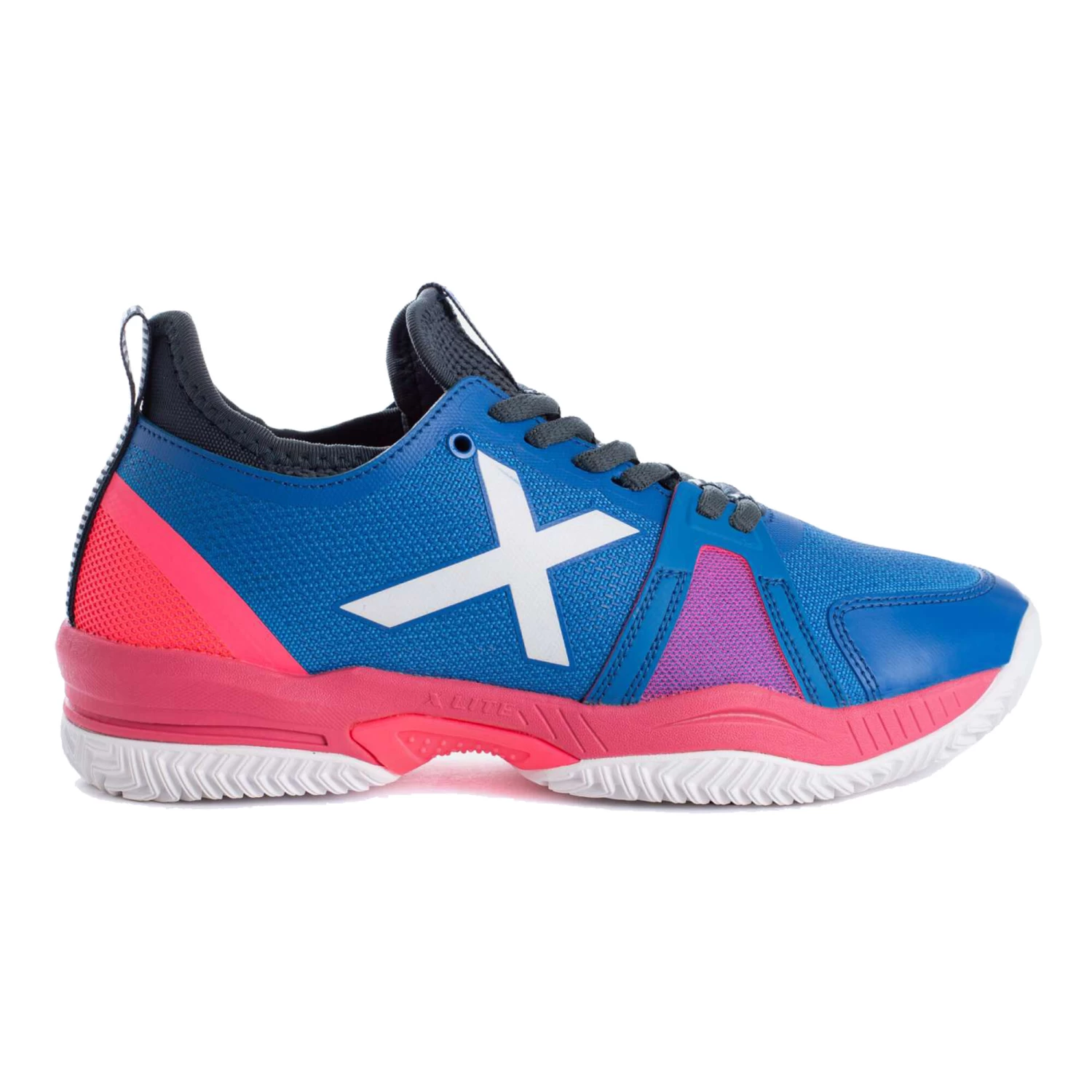Munich Oxygen Plus 02 Padel Shoe Men - Blue, Red 3 Munich Oxygen Plus 02 Padel Shoe Men - Blue, Red