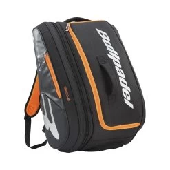 BULLPADEL BPP-20002 Mid Capacity 2020 Padel Racket Bag - Black, Orange -Tennis Serie Store 0000800000 12 1