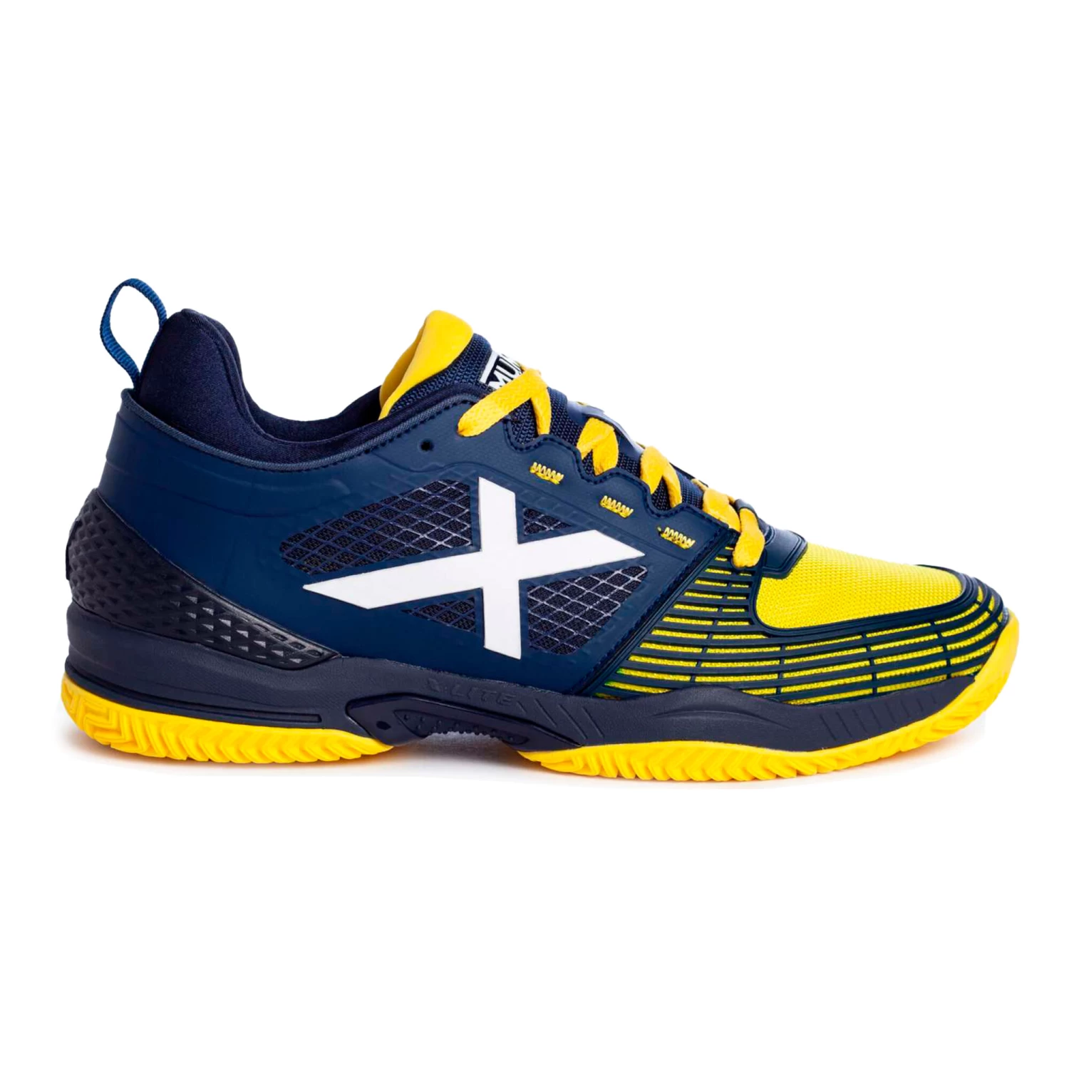 Munich Atomik 05 Padel Shoe Men - Dark Blue, Yellow 3 Munich Atomik 05 Padel Shoe Men - Dark Blue, Yellow