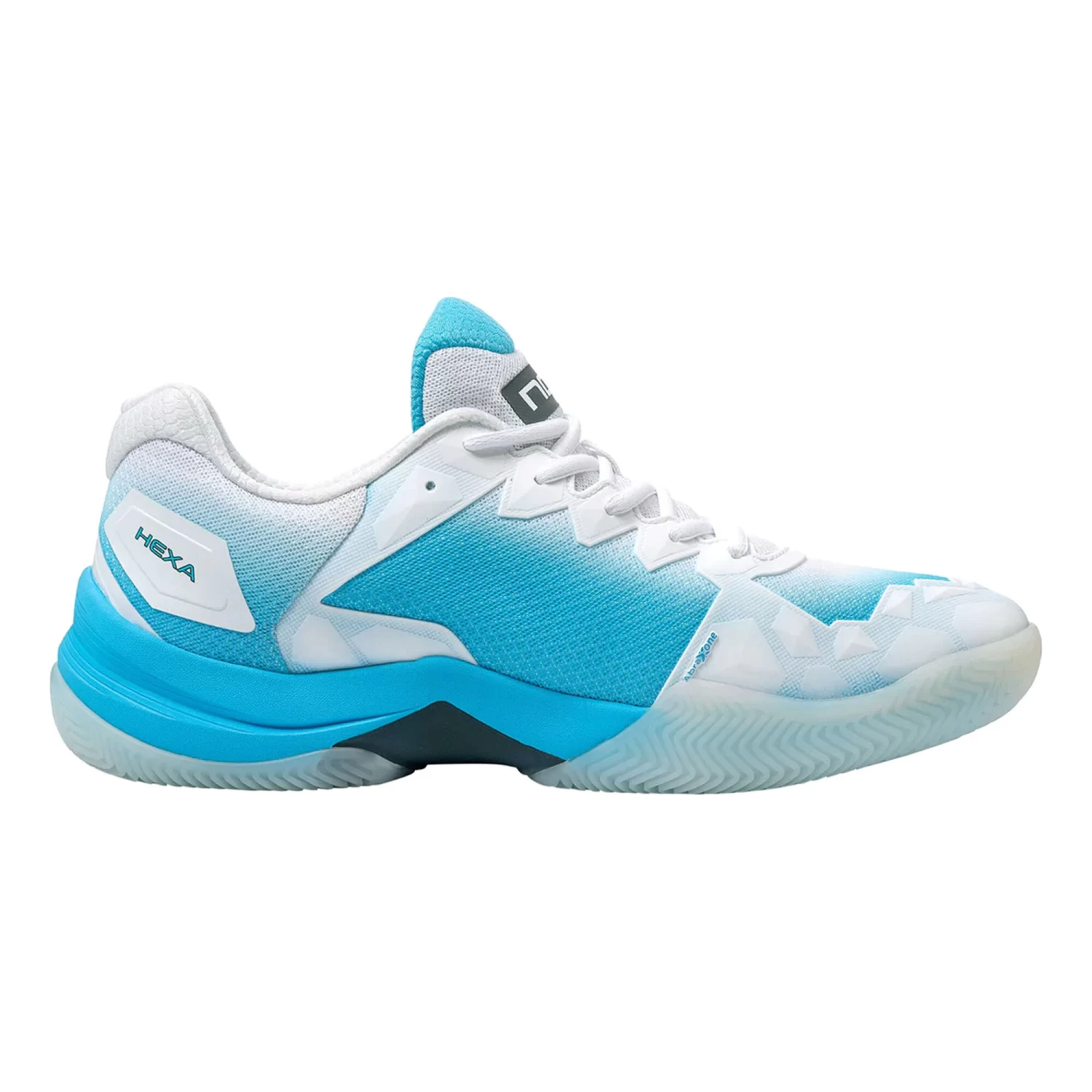 NOX ML10 Hexa Padel Shoe Women - White, Light Blue 4 NOX ML10 Hexa Padel Shoe Women - White, Light Blue - Image 2