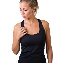 Basica Tank Top Women - Black, White -Tennis Serie Store 00008000 10