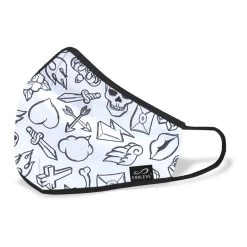 Endless Safe Mask Inklusive 2 Filter Face Mask - White, Black