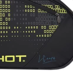 DROP SHOT Heru Padel Racket Bag - Black, Yellow -Tennis Serie Store 0000900000 10 4