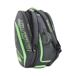 BULLPADEL BPP-20007 MID Capacity Padel Racket Bag - Black, Neon Green -Tennis Serie Store 0000900000 13