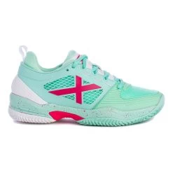 Munich Atomik 11 Padel Shoe - Mint, Pink