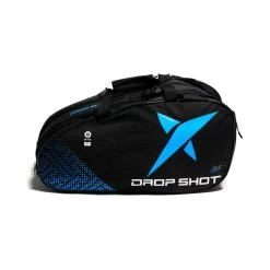 DROP SHOT ESSENTIAL 22 Padel Racket Bag - Black, Blue -Tennis Serie Store 0001600000 0 1 1