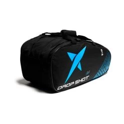 DROP SHOT ESSENTIAL 22 Padel Racket Bag - Black, Blue -Tennis Serie Store 0001600000 0 3