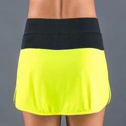 Endless Race Skirt Women - Neon Yellow, Black -Tennis Serie Store 00016000 16