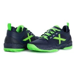 Munich Atomik Padel Shoe Men - Dark Blue, Green -Tennis Serie Store 00024000 10