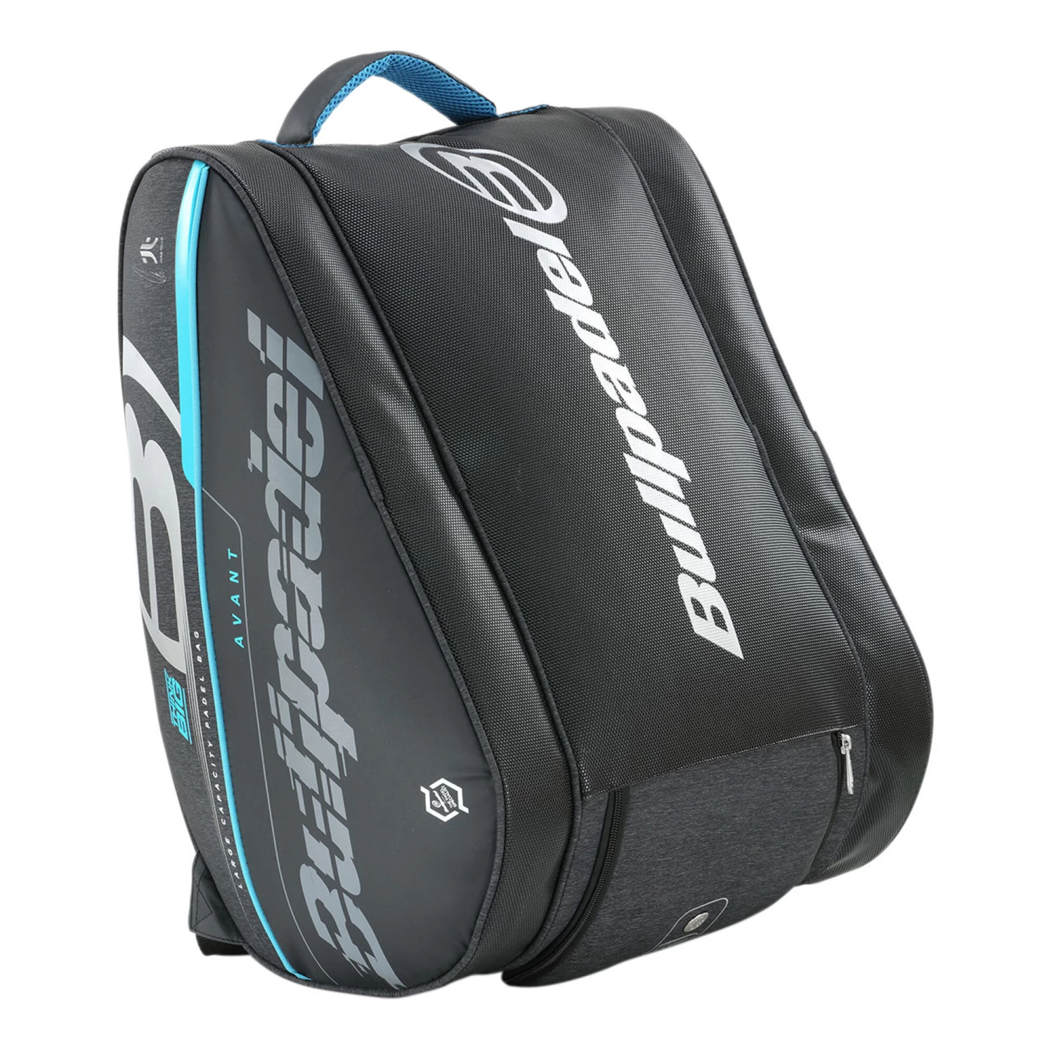 BULLPADEL Big Capacity Padel Racket Bag - Black, Turquoise 5 BULLPADEL Big Capacity Padel Racket Bag - Black, Turquoise - Image 3