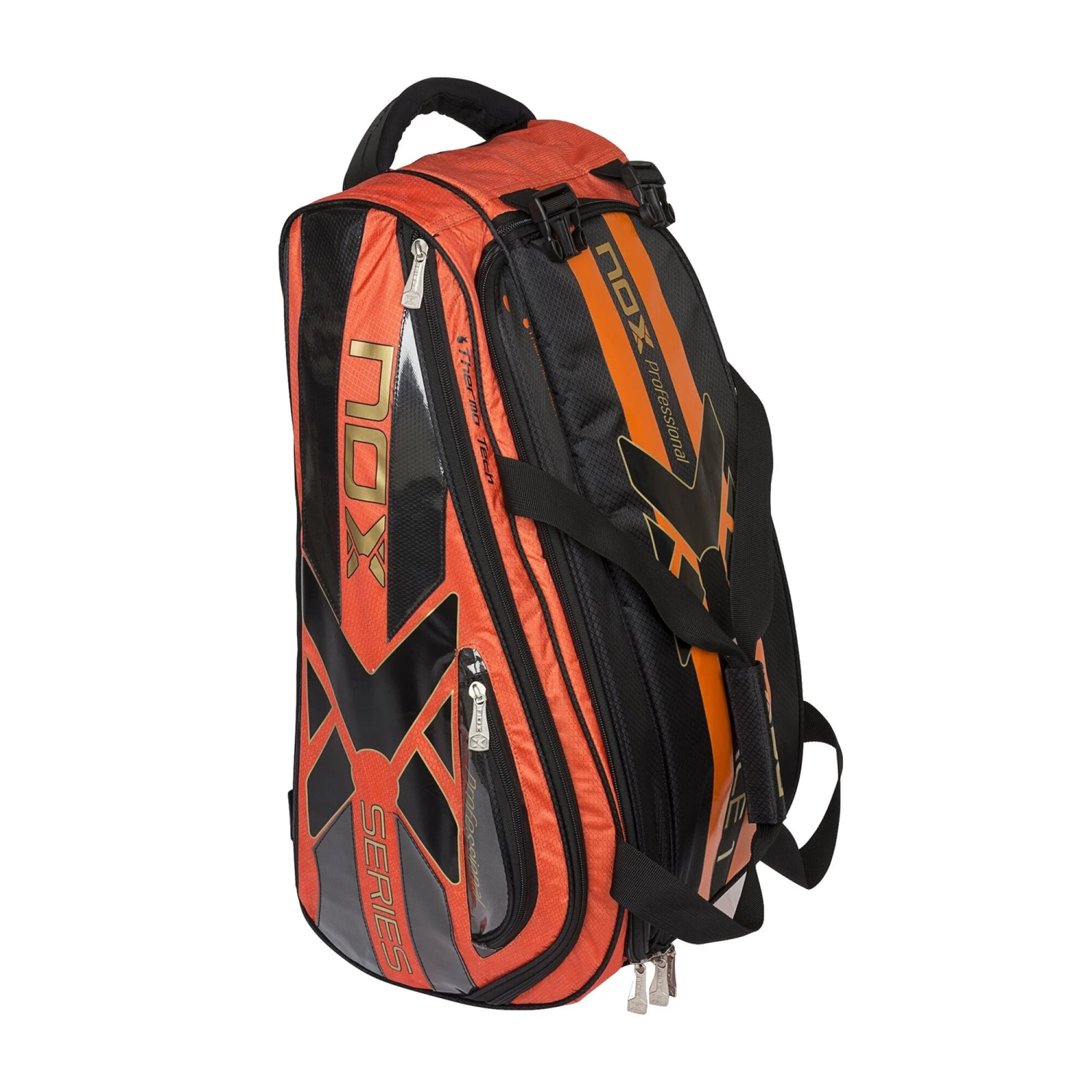 NOX FORCE 1 Padel Racket Bag - Orange 7 NOX FORCE 1 Padel Racket Bag - Orange - Image 5