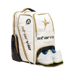 Astrum Eris Padel Sports Bag Plus Gratisartikel - White, Gold -Tennis Serie Store 0002600000 10 2