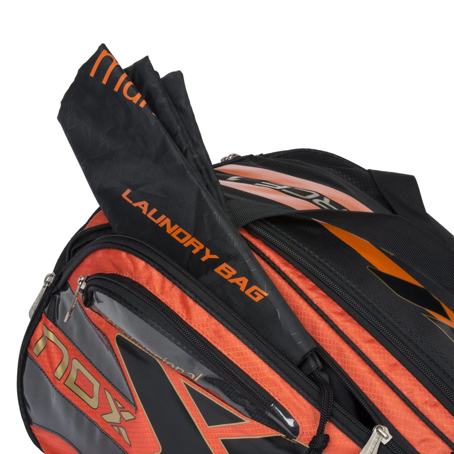 NOX FORCE 1 Padel Racket Bag - Orange 5 NOX FORCE 1 Padel Racket Bag - Orange - Image 3