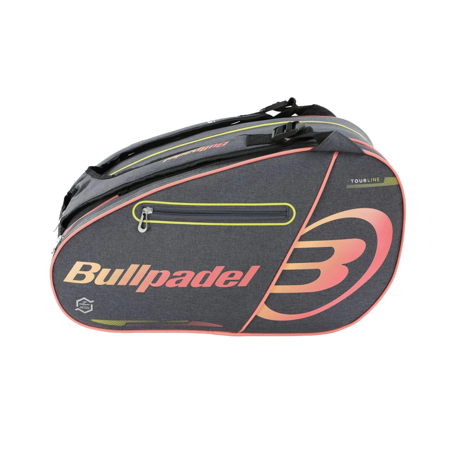 BULLPADEL Tour Padel Racket Bag - Black, Pink 6 BULLPADEL Tour Padel Racket Bag - Black, Pink - Image 4
