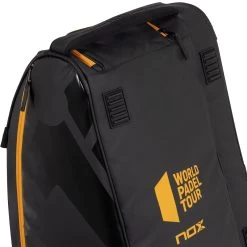 NOX WPT OPEN SERIES Padel Racket Bag - Black, Orange -Tennis Serie Store 0003100000 13