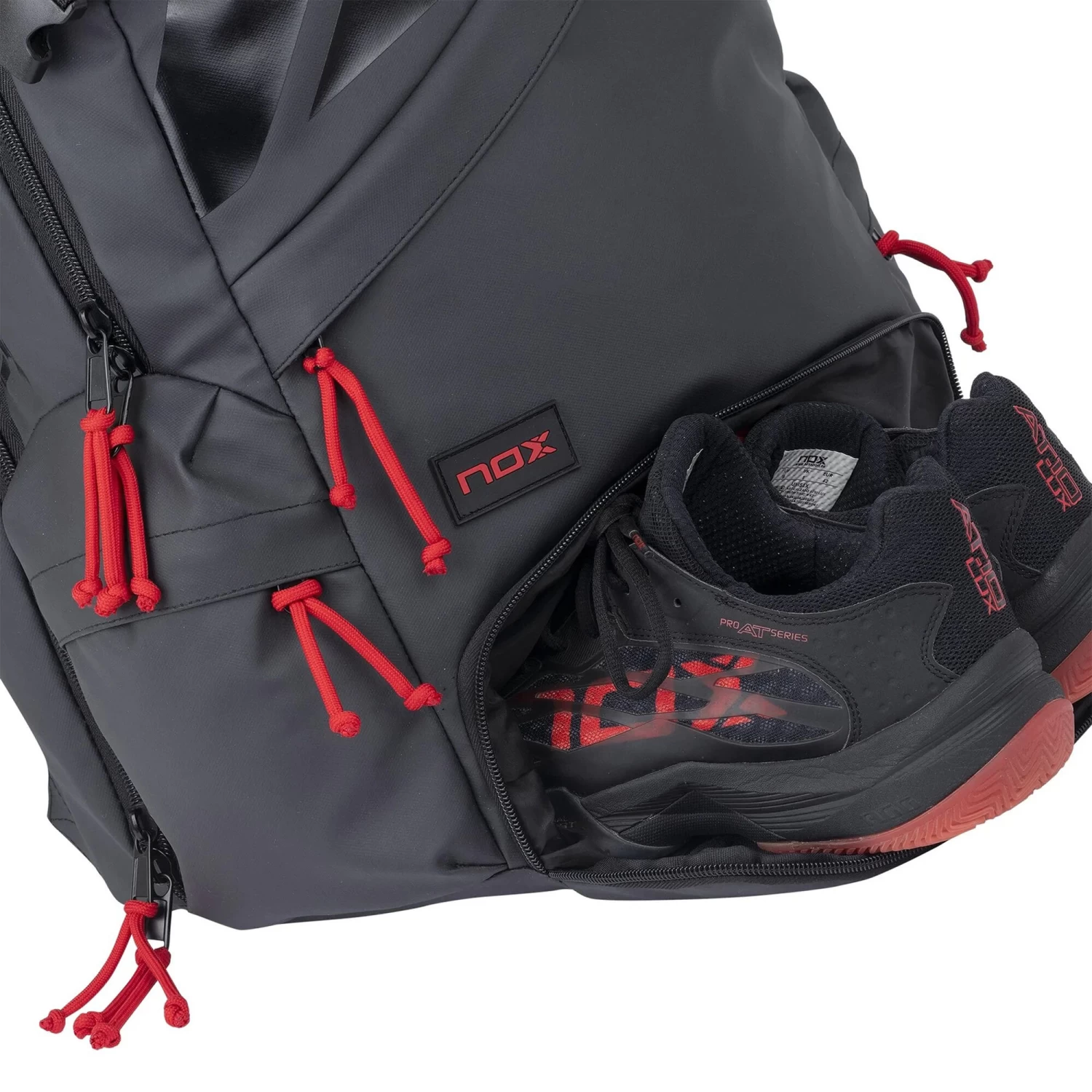 NOX AT10 Team Series Backpack - Black, Red 6 NOX AT10 Team Series Backpack - Black, Red - Image 4