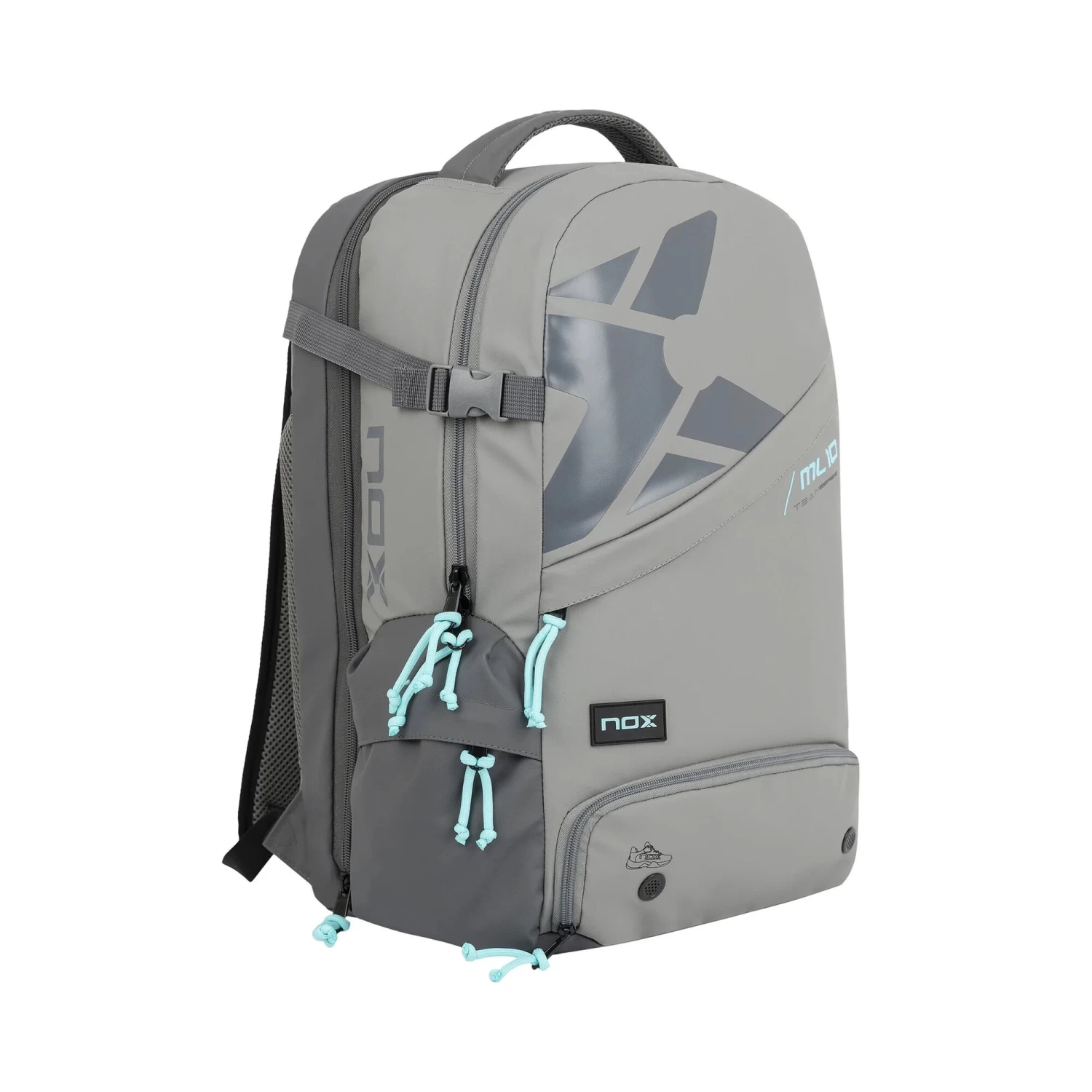 NOX ML10 Team Series Backpack - Grey, Silver 7 NOX ML10 Team Series Backpack - Grey, Silver - Image 5