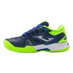 JOMA Slam Padel Shoe Kids - Dark Blue, Neon Green -Tennis Serie Store 00042000 0 3