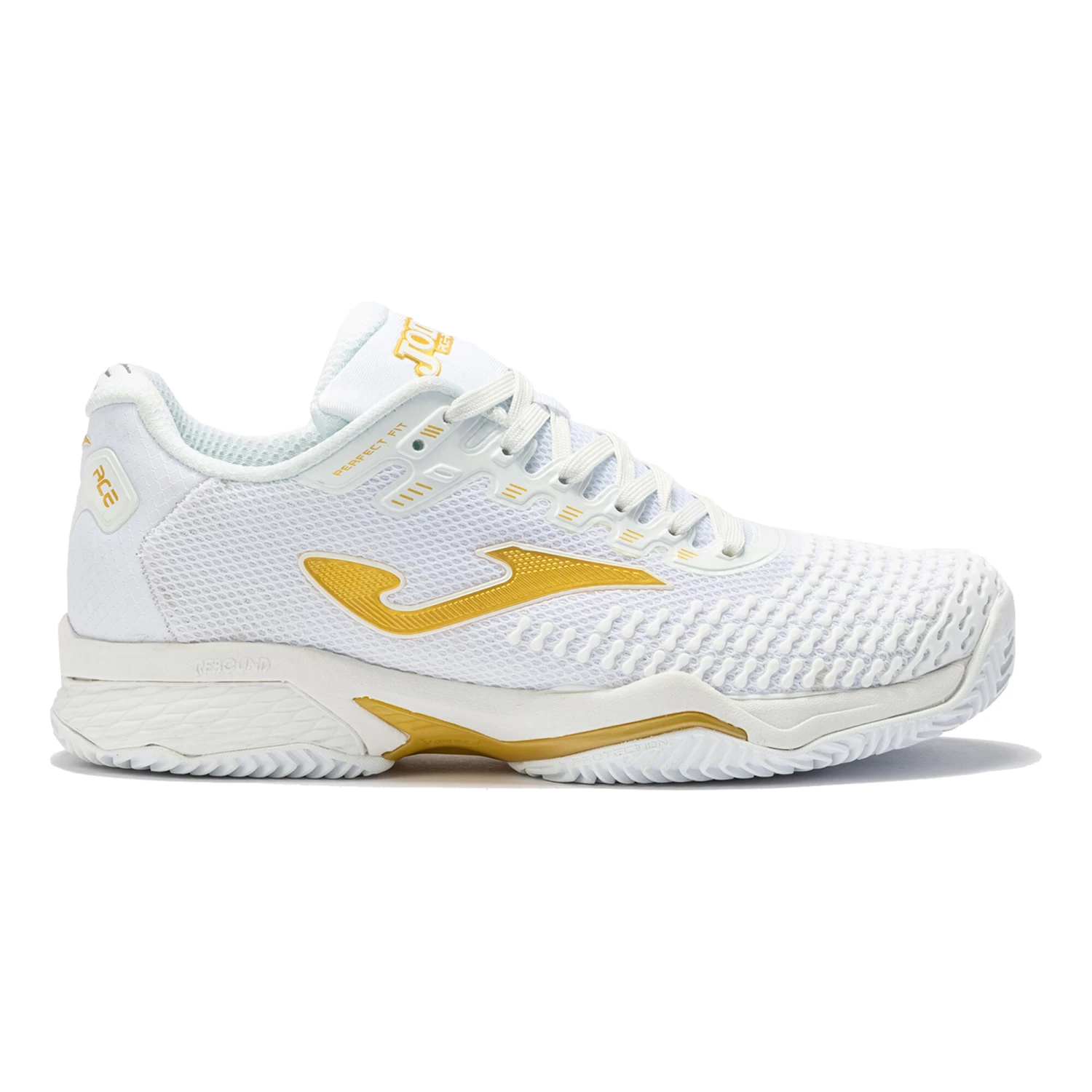 JOMA T.Ace Clay Court Shoe Women - White, Gold 3 JOMA T.Ace Clay Court Shoe Women - White, Gold
