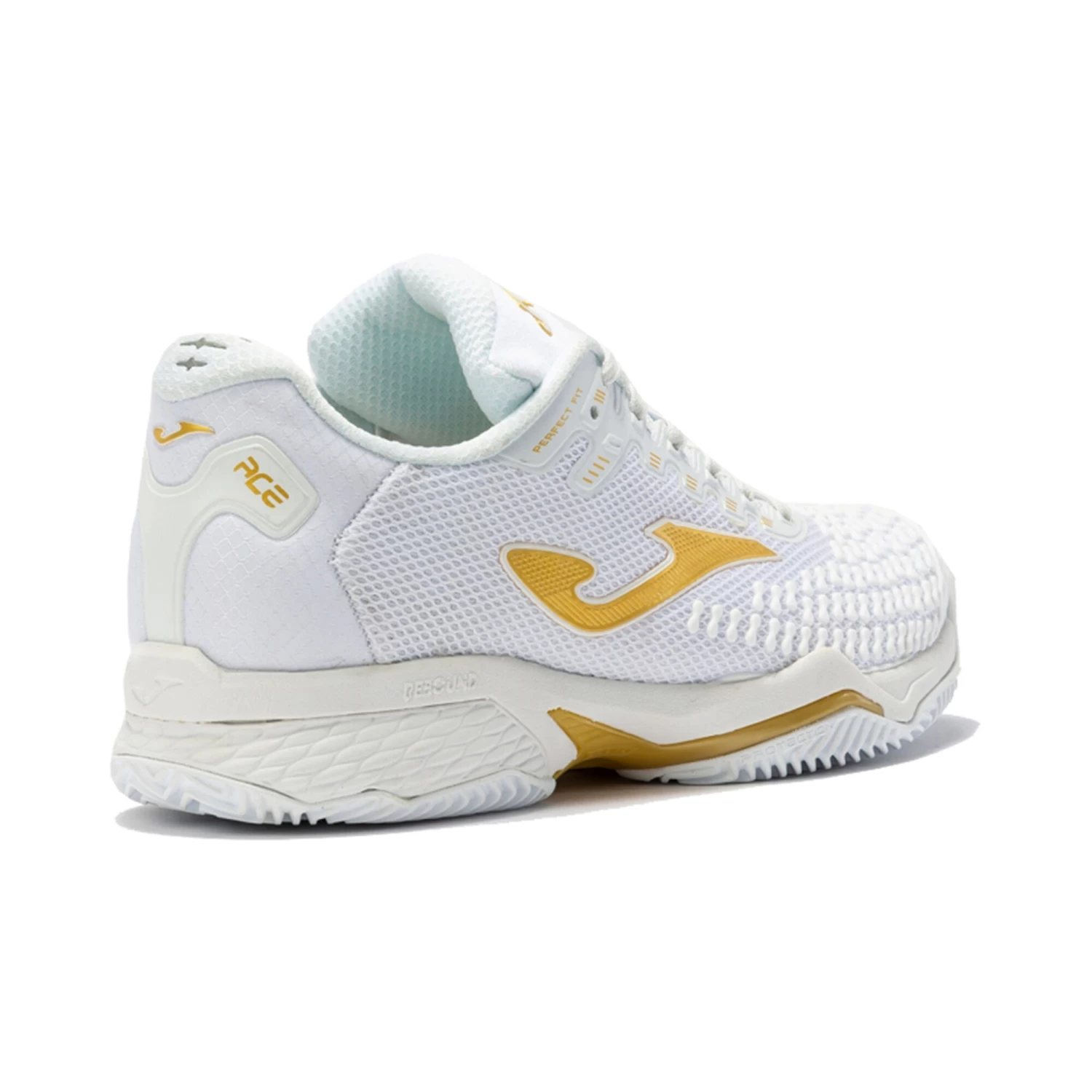 JOMA T.Ace Clay Court Shoe Women - White, Gold 5 JOMA T.Ace Clay Court Shoe Women - White, Gold - Image 3