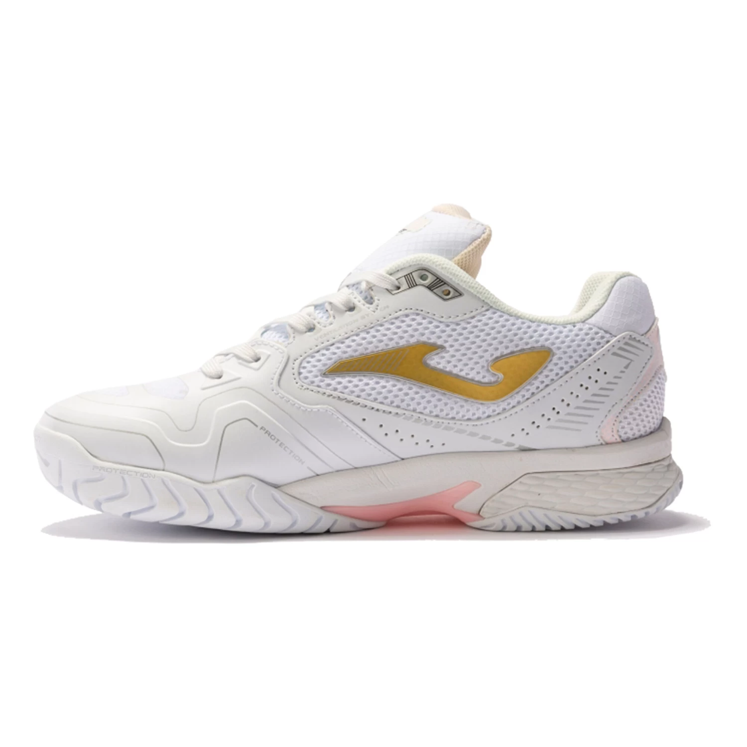 JOMA T.Set Clay Court Shoe Women - White, Gold 4 JOMA T.Set Clay Court Shoe Women - White, Gold - Image 2
