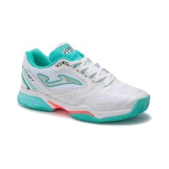 JOMA T.Set All Court Shoe Women - White, Turquoise 10 JOMA T.Set All Court Shoe Women - White, Turquoise -Tennis Serie Store 00048000 000