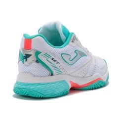 JOMA T.Set All Court Shoe Women - White, Turquoise 9 JOMA T.Set All Court Shoe Women - White, Turquoise -Tennis Serie Store 00048000 0 7