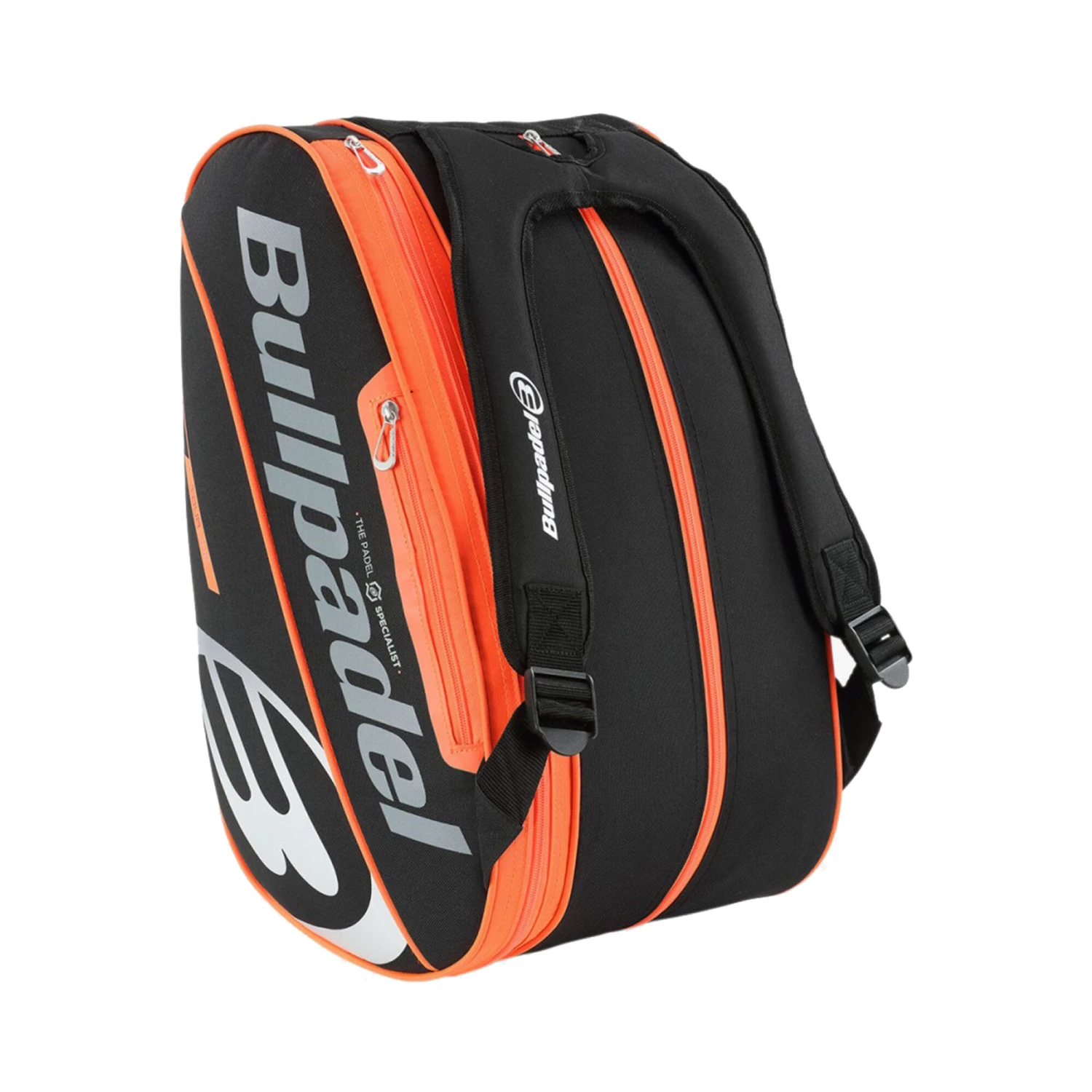 BULLPADEL TOUR Padel Racket Bag - Black, Orange 4 BULLPADEL TOUR Padel Racket Bag - Black, Orange - Image 2