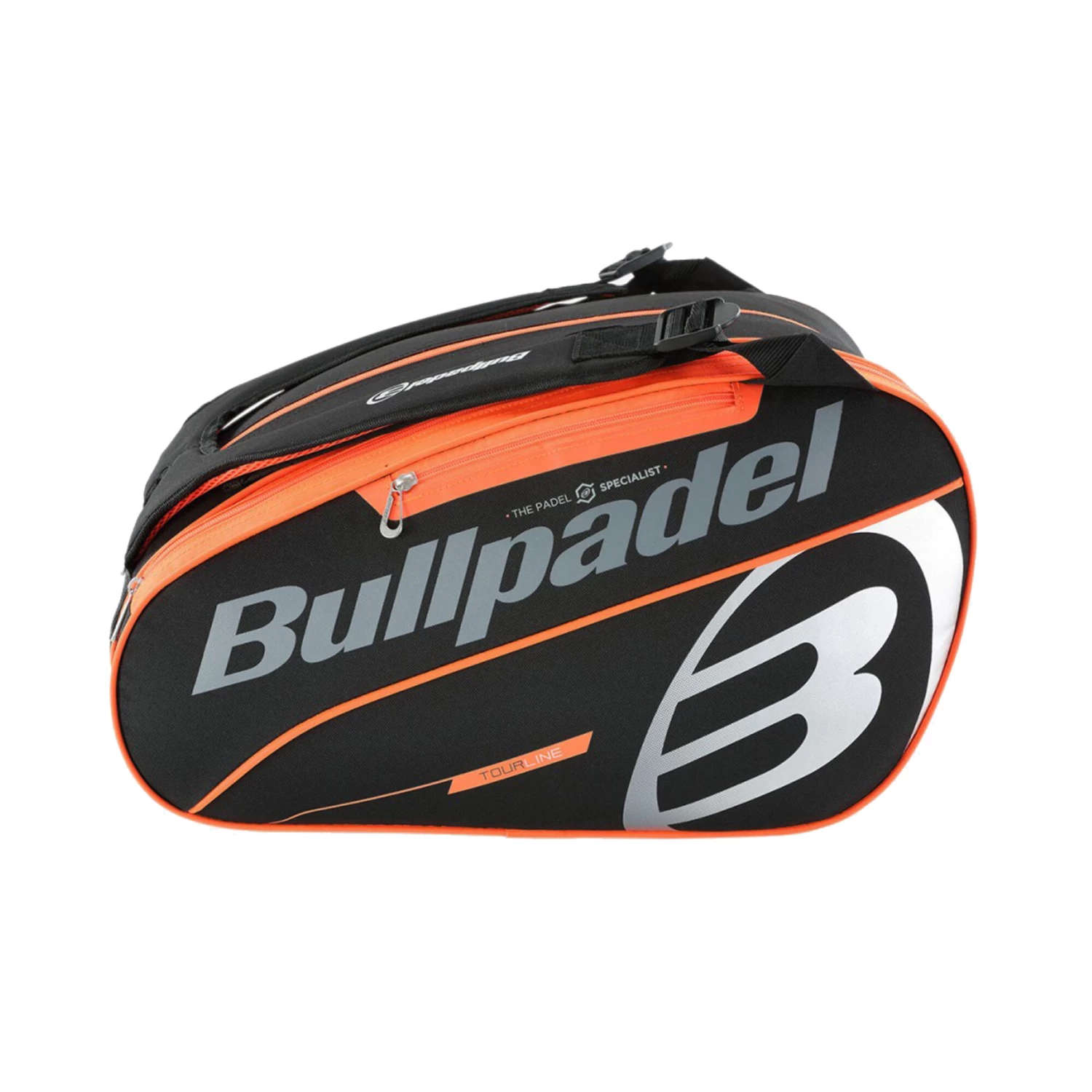 BULLPADEL TOUR Padel Racket Bag - Black, Orange 5 BULLPADEL TOUR Padel Racket Bag - Black, Orange - Image 3
