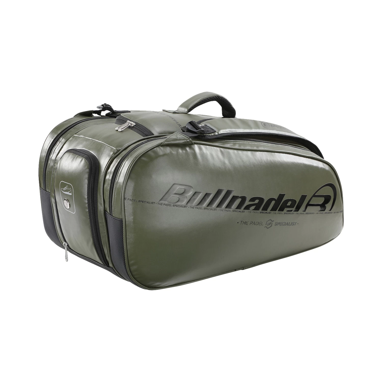 BULLPADEL CASUAL Padel Racket Bag - Olive 7 BULLPADEL CASUAL Padel Racket Bag - Olive - Image 5