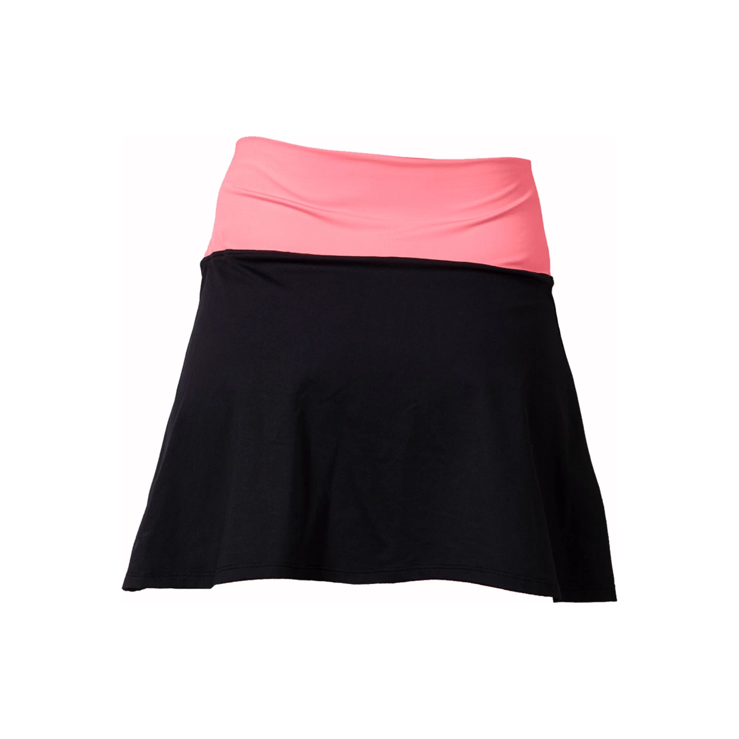 BLACK CROWN Skirt Women - Black, Coral 4 BLACK CROWN Skirt Women - Black, Coral - Image 2