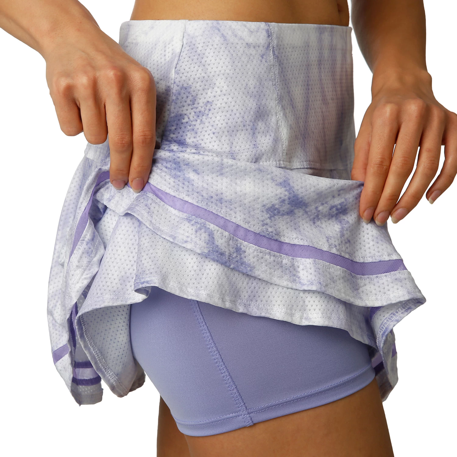 Long Lucid Flip Skirt Women - White, Lilac 5 Long Lucid Flip Skirt Women - White, Lilac - Image 3