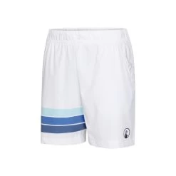 Ocean Block Stripe Smash Shorts Men - White, Blue