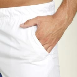 Ocean Block Stripe Smash Shorts Men - White, Blue -Tennis Serie Store 00178000 18