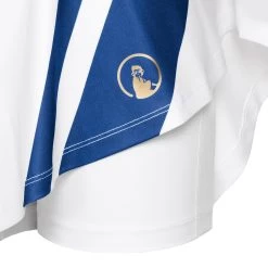 Retro Stripe Bounce Skirt Women - White, Blue -Tennis Serie Store 00271000 10