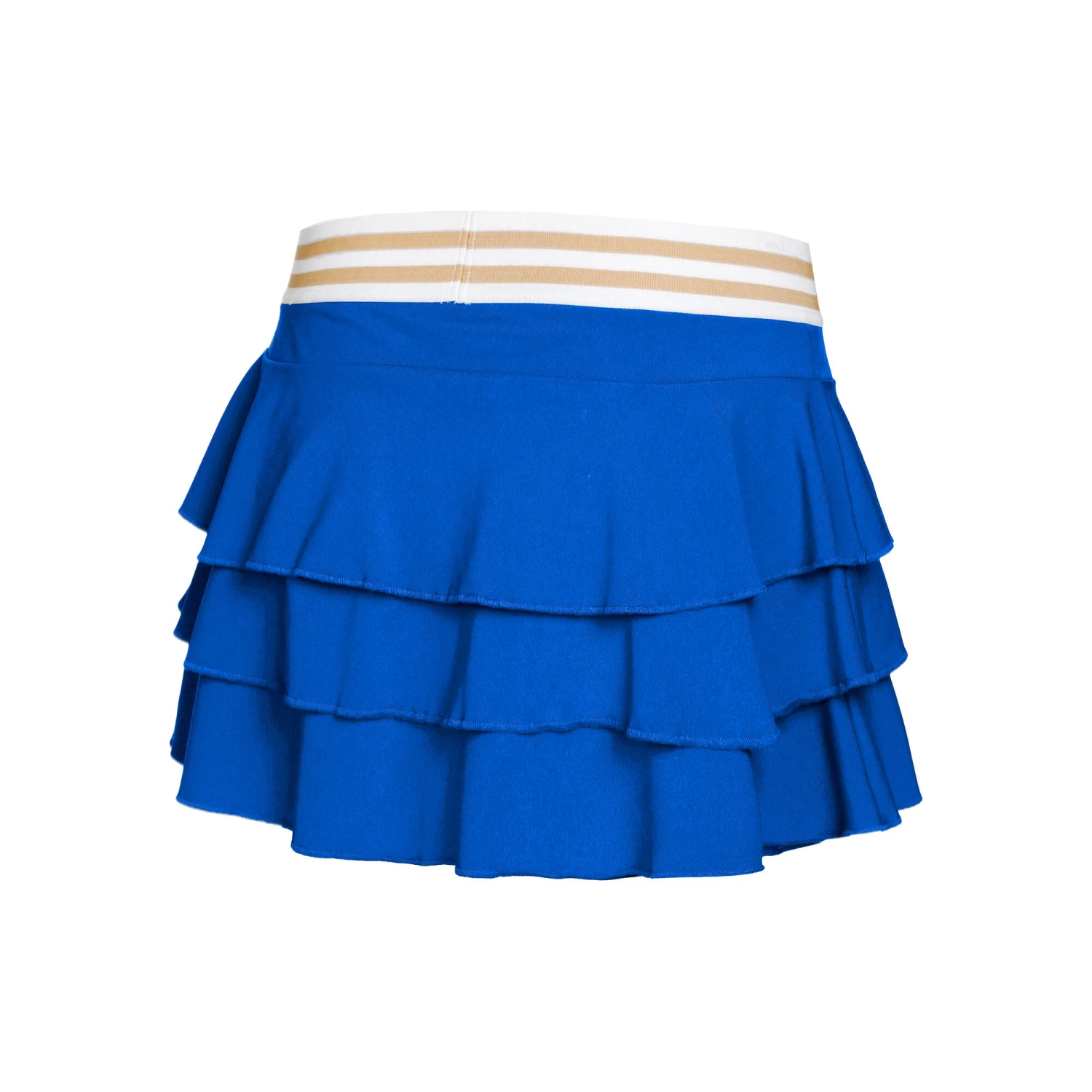Retro Layering Skirt Women - Blue, Multicoloured 4 Retro Layering Skirt Women - Blue, Multicoloured - Image 2