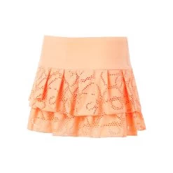 Lace Pleat Tier Skirt Women - Apricot, Orange -Tennis Serie Store 00345000 000