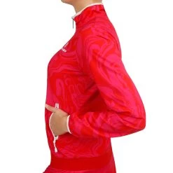 BIDI BADU Liza Tech Training Jacket Women - Red, Pink -Tennis Serie Store 00408000 21