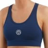 BIDI BADU Jude Tech Sports Bras Women - Dark Blue, White -Tennis Serie Store 00508000 20