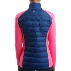 BIDI BADU Lee Tech Down Training Jacket Women - Dark Blue, Pink -Tennis Serie Store 00521000 22