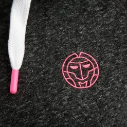 BIDI BADU Skye Basic Zip Hoodie Women - Dark Grey, Pink -Tennis Serie Store 00561000 30