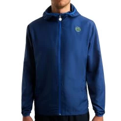 BIDI BADU Mace Tech Magic Training Jacket Men - Blue, Neon Green