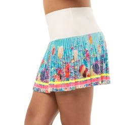Cupcake Pleated Skirt Girls - White, Multicoloured -Tennis Serie Store 00657000 11